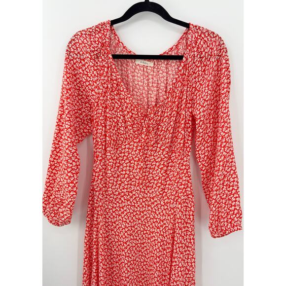 B51 DOEN Ortensia Midi Dress Dainty Floral XS Hillside Bloom Cottage Garden - Picture 9 of 12